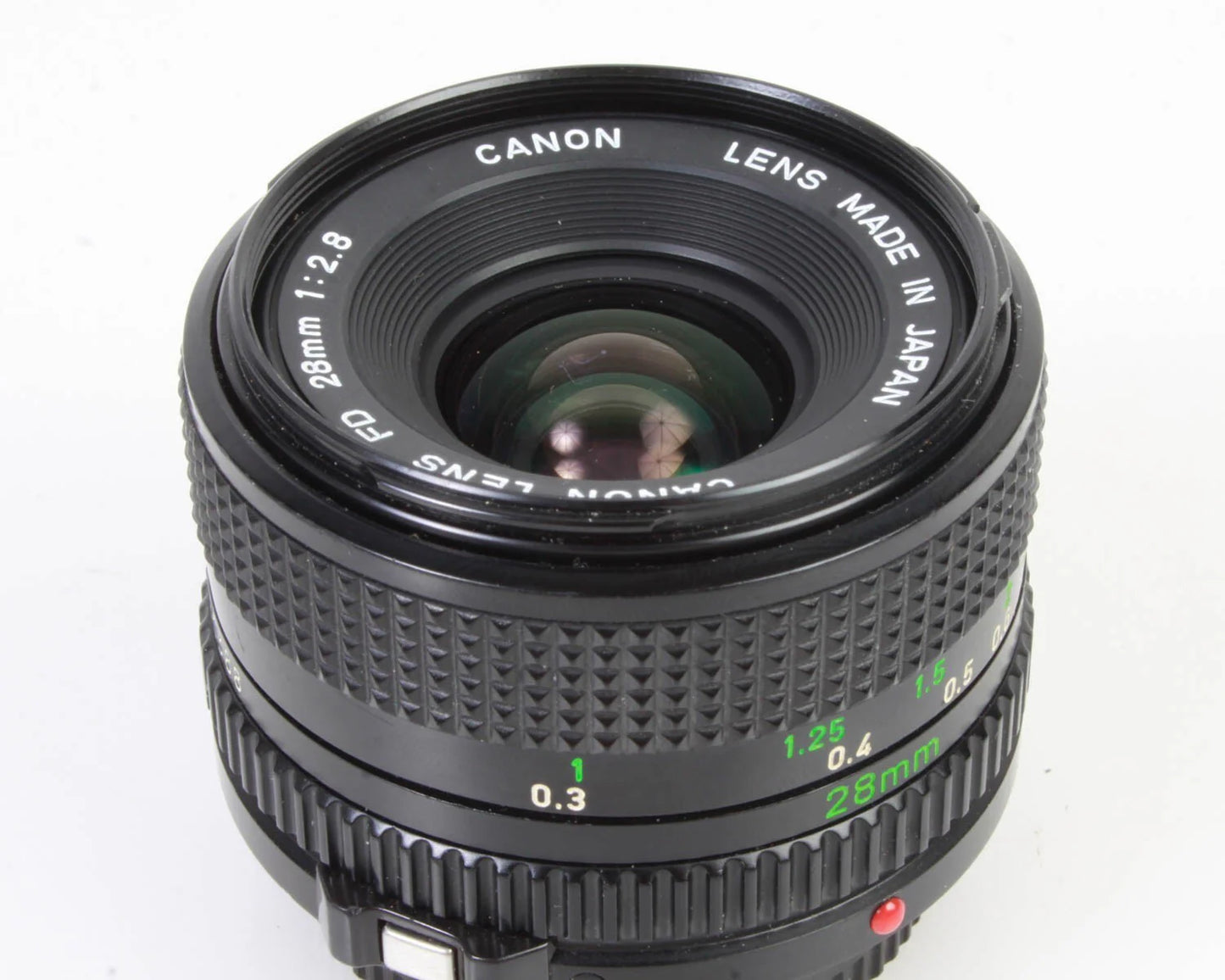 Vintage Canon FD 28mm f/2.8 Lens - Wide-Angle Manual Focus for Canon FD SLRs, AE-1, Clean Glass, Film Photography