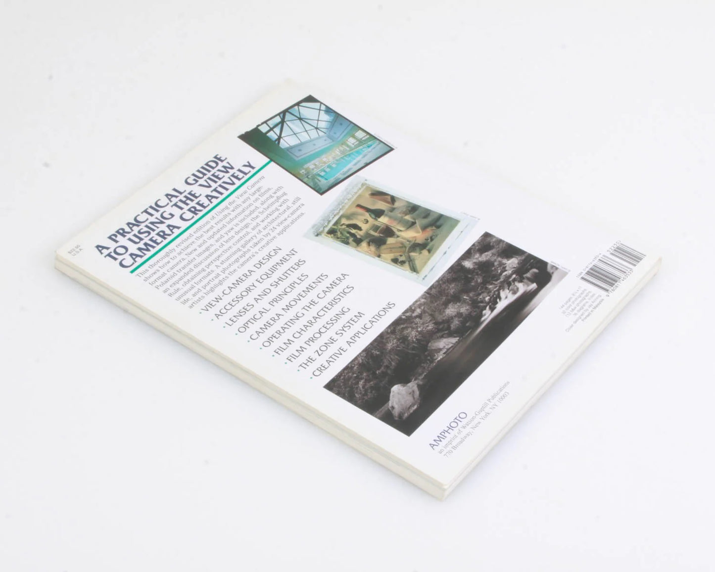 USING THE VIEW CAMERA: PHOTOGRAPHY BOOK