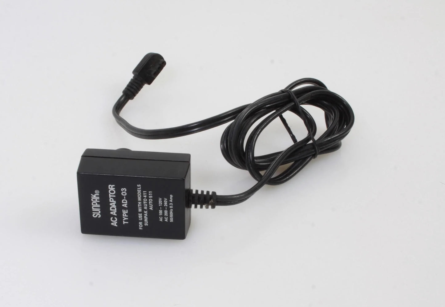 SUNPAK ac adapter type AD-03For Sunpak Auto 411 & 511