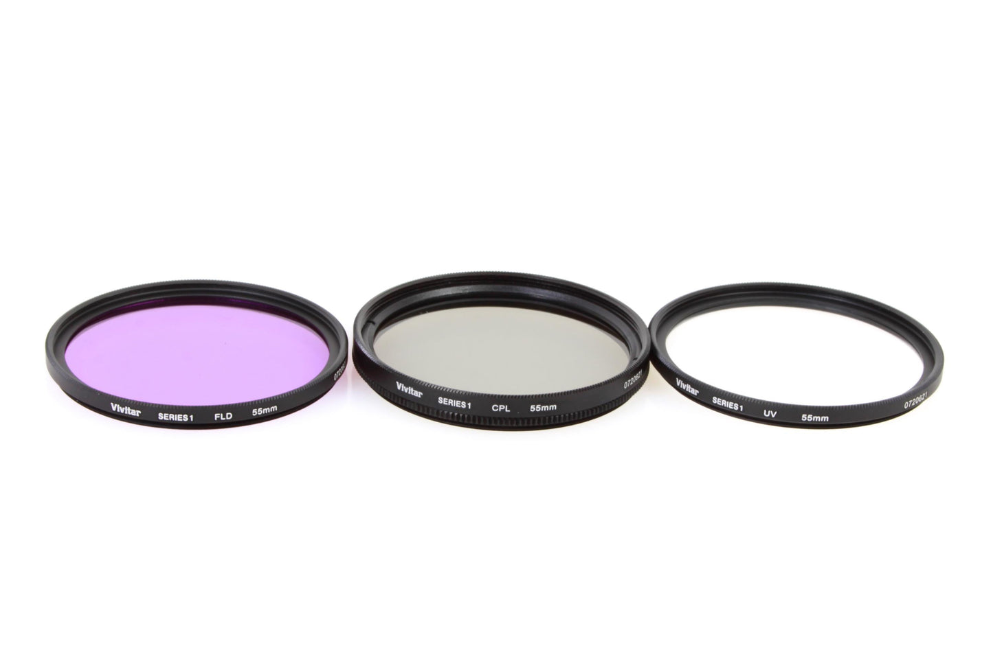 55mm Filter Set of 3 UV/Polarizer/FLD