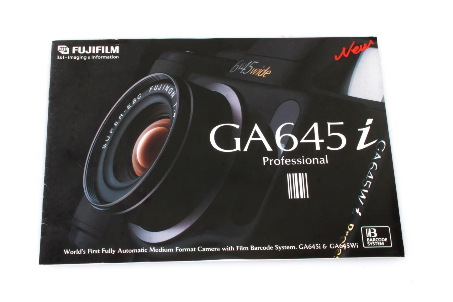 Fujifilm GA 645 zi Brochure, 10 pages