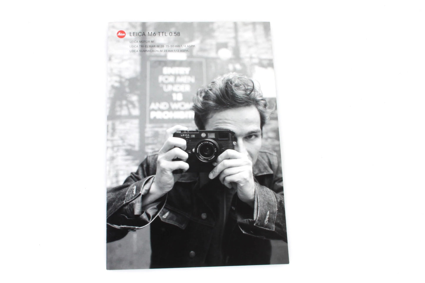 Leica m6 ttl 0.58 Brochure pamplet Catlog