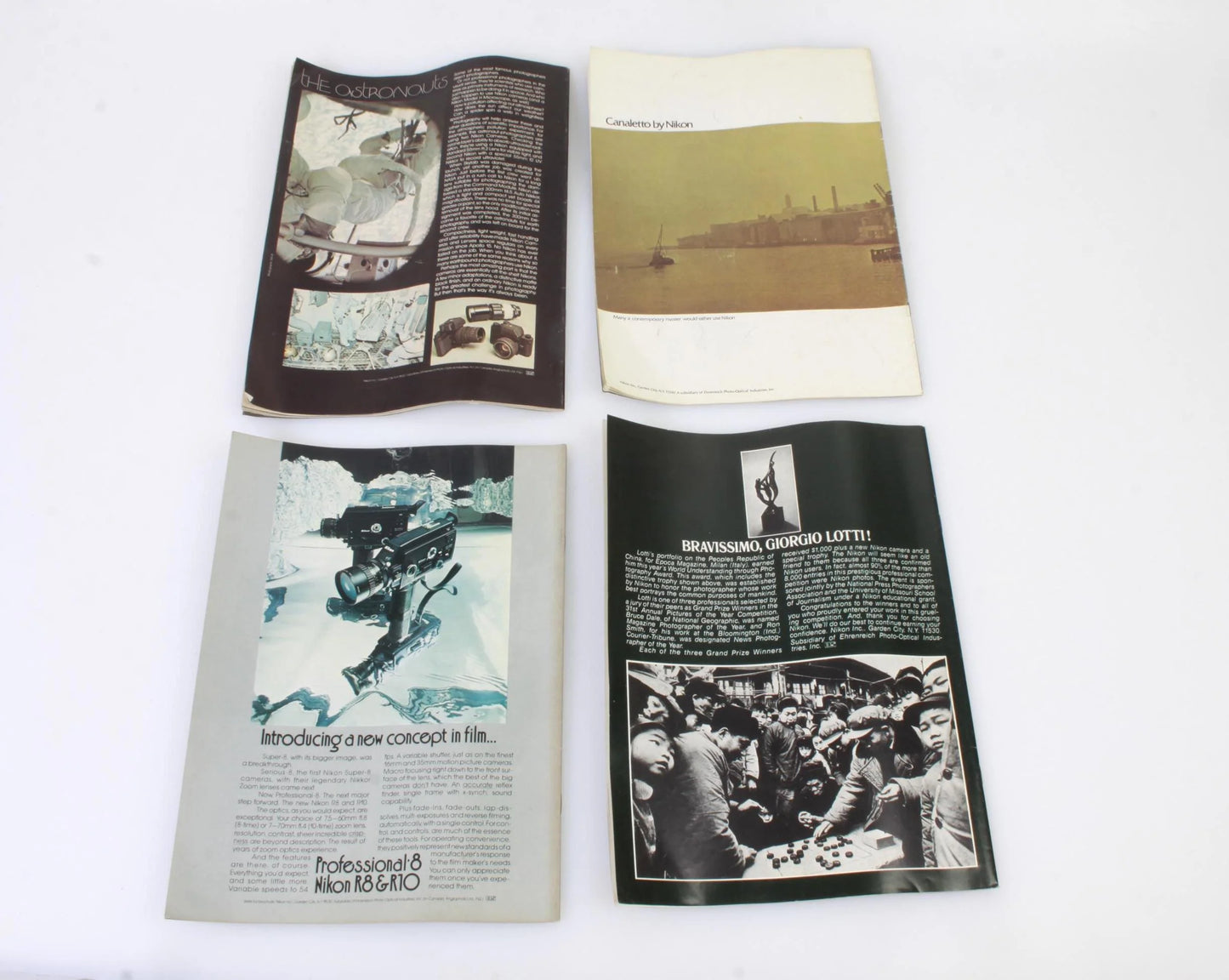 Nikon world Magazine set of 4