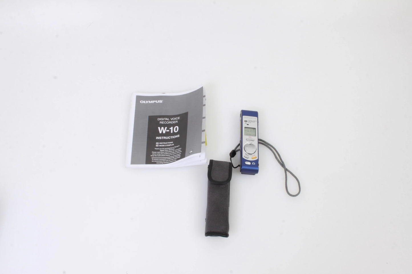 Olympus w-10 Handheld Digital Voice Recorder with built in camera