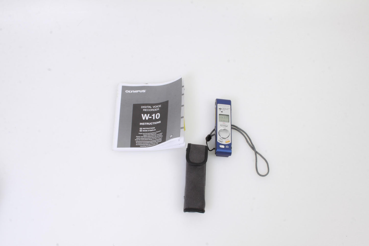 Olympus w-10 Handheld Digital Voice Recorder with built in camera