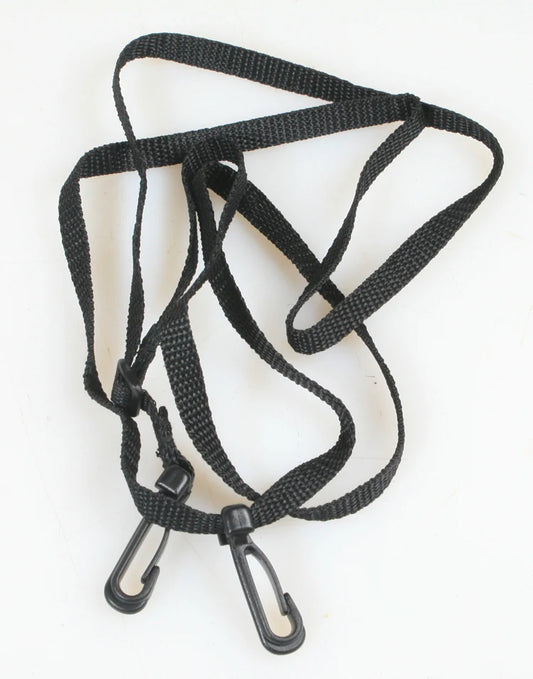 CAMERA STRAP, THIN BLACK
