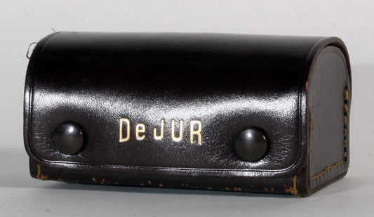 CAMERA ACCESSORY CASE BROWN LEATHER DEJUR