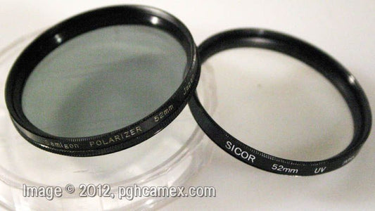 52MM POLARIZING AND UV FILTER