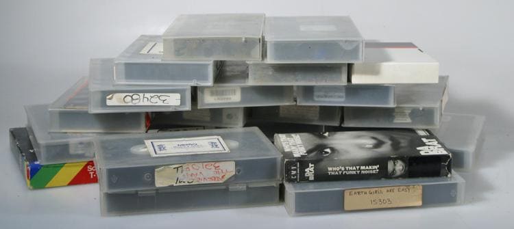 VHS Prerecorded Movies, Various Titles, Lot Of (25)