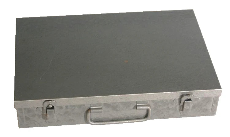 SLIDE STORAGE BOX, HOLD 150, VINTAGE, METAL