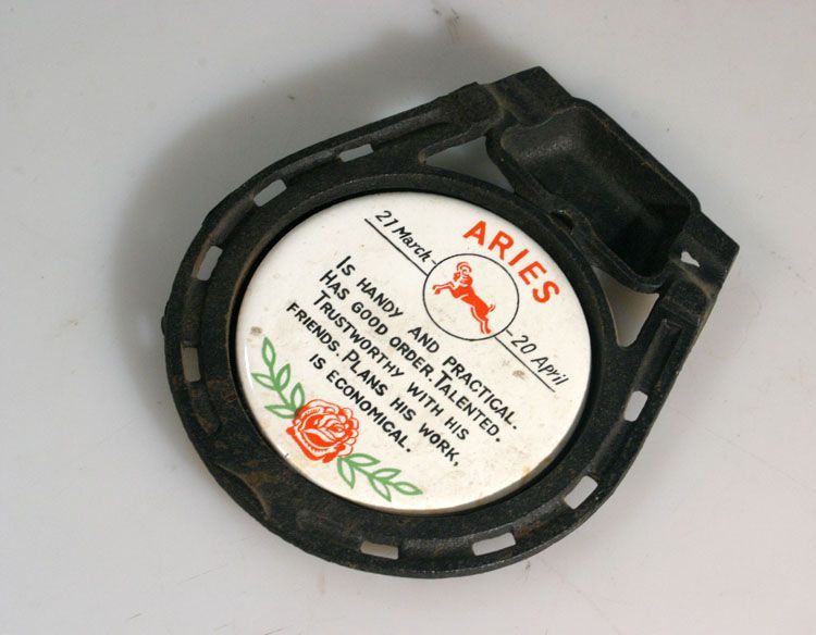 ARIES VINTAGE WALL HANGER. "ARIES IS HANDY AND PRACTICAL"