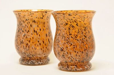PAIR OF BEAUTIFUL ART GLASS VASES