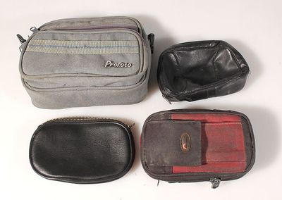 ASSORTED CAMERA CASES, SET OF 4